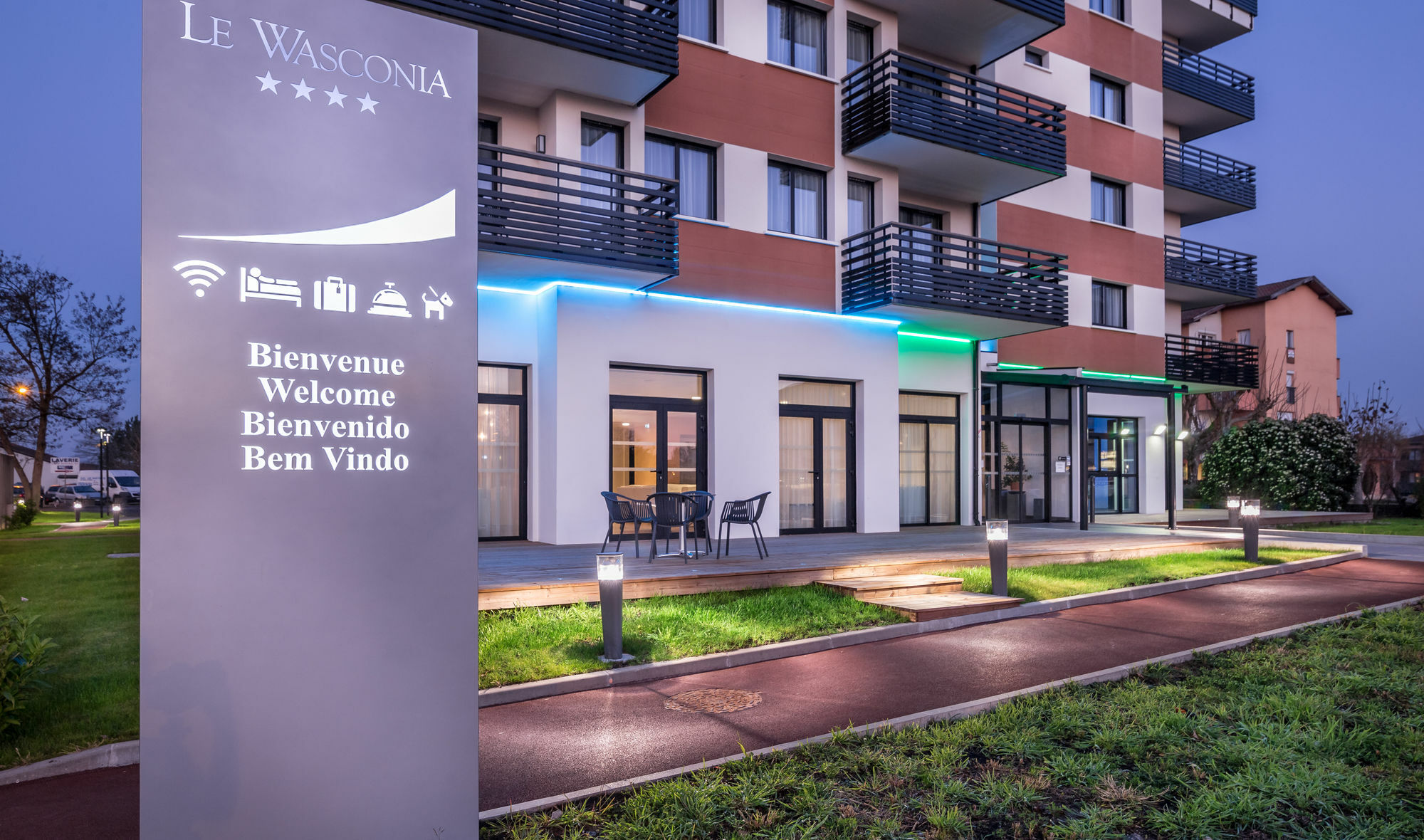 Le Wasconia Appart'hôtel Dax Exterior foto
